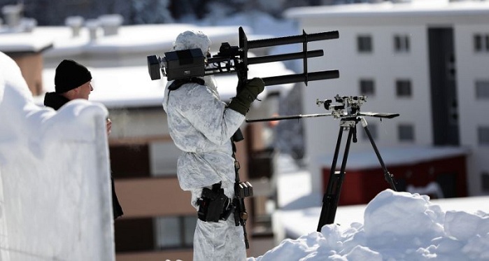 Police are ready to blast drones out of the sky